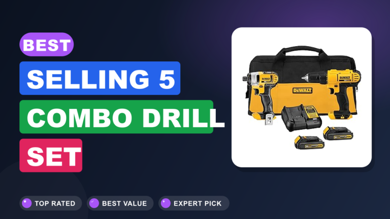 Best Selling 5 Combo Drill Set