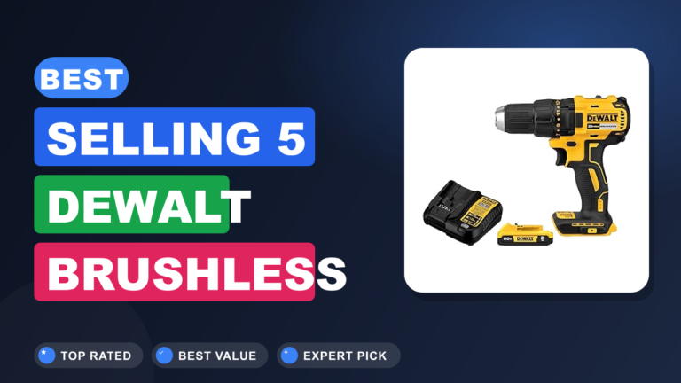 Best Selling 5 Dewalt Brushless Drill Set