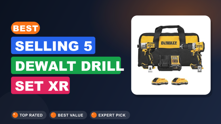 Best Selling 5 Dewalt Drill Set Xr