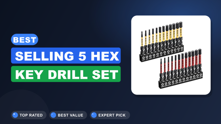 Best Selling 5 Hex Key Drill Set