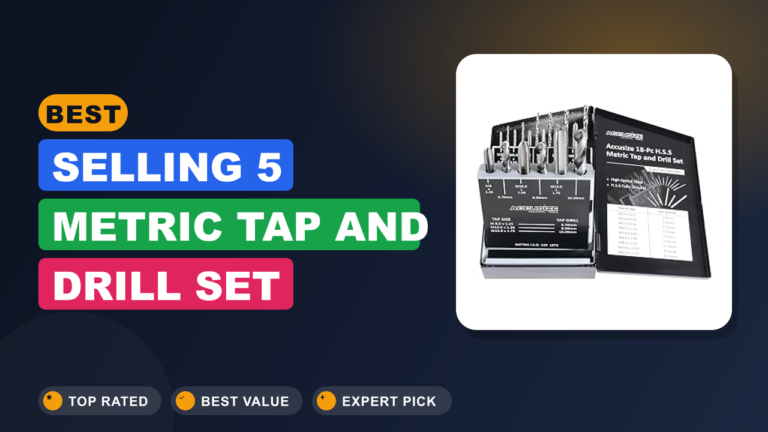 Best Selling 5 Metric Tap and Drill Set