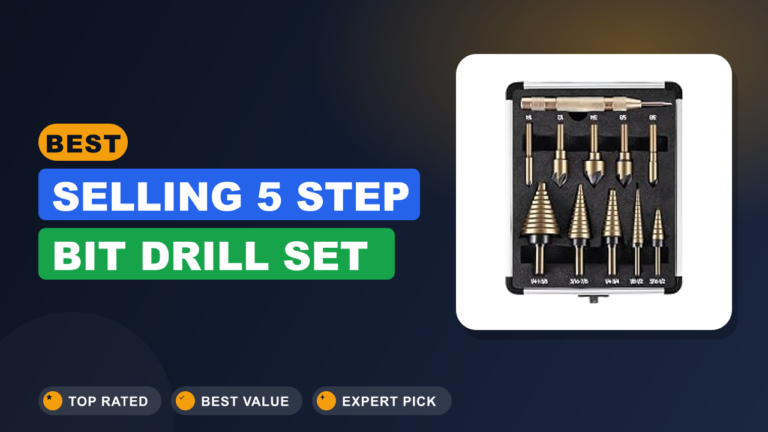 Best Selling 5 Step Bit Drill Set