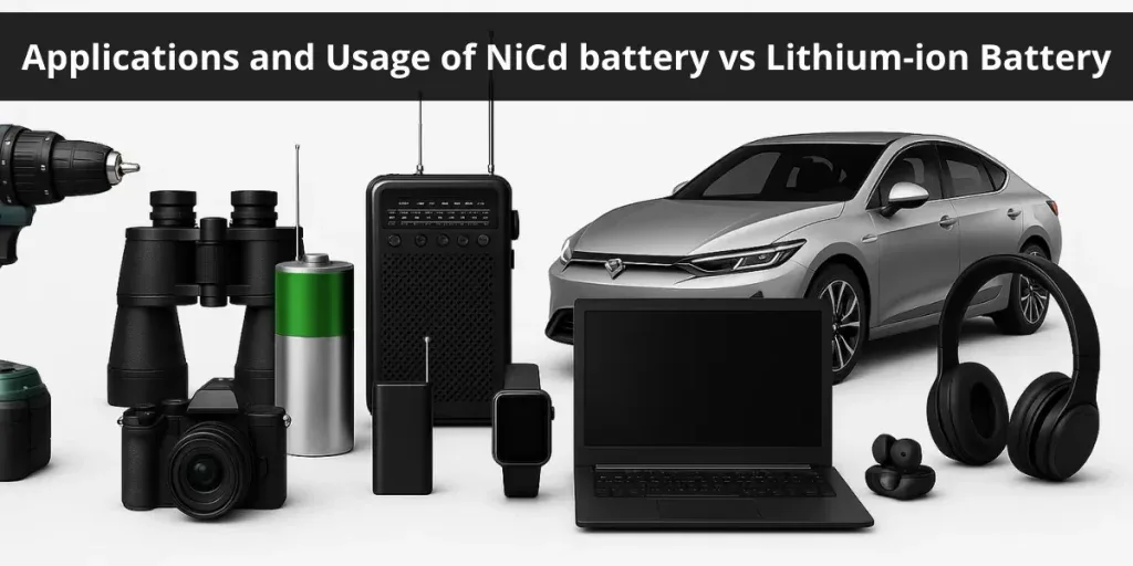 NiCd vs Li-ion battery